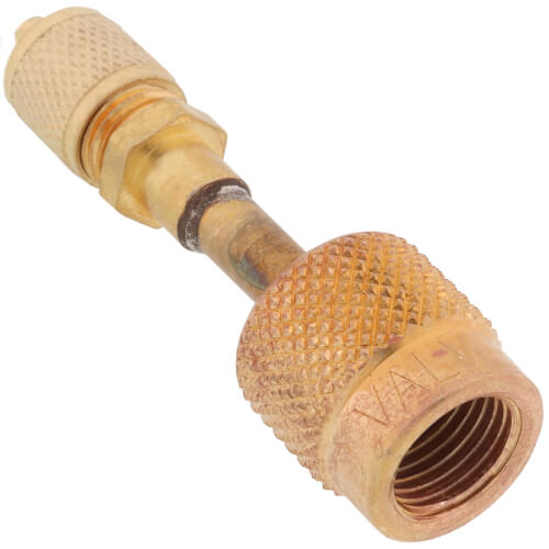 DIVERSITECH DiversiTech MSA-45 1/4 x 1/2 Male Flare x FPT Brass Mini-Split Service Valve Adapter