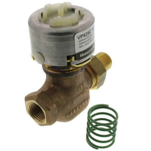 HONEYWELL Honeywell VP525C1073 Pneumatic Radiator Valve 1/2 NPT Straight Male Union 3-10 PSI