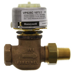 Honeywell VP525C1073 Pneumatic Radiator Valve 1/2 NPT Straight Male Union 3-10 PSI