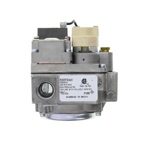 ROBERTSHAW Robertshaw 700-501 1/2 Millivolt Gas Valve, Non-Reg. | 700-501