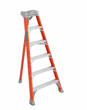 LOUISVILLE LADDER Louisville Ladder FT1506 Tripod FG Ladder Type IA 300lb Rated