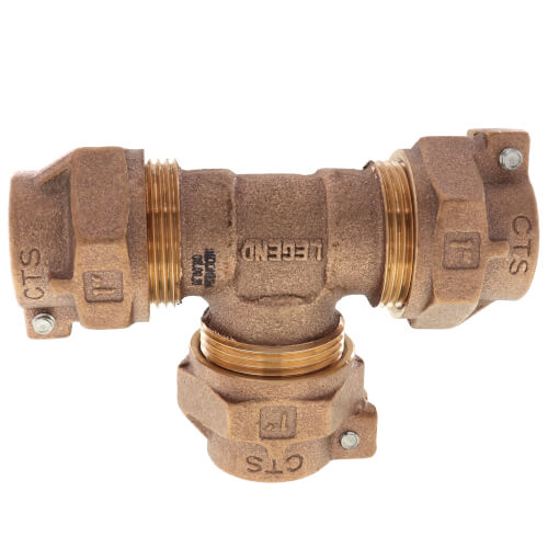 LEGEND VALVE Legend Valve 313-395NL 1 x 1 x 1 CTS Pack Joint x CTS Pack Joint x CTS Pack Joint