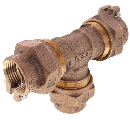 LEGEND VALVE Legend Valve 313-395NL 1 x 1 x 1 CTS Pack Joint x CTS Pack Joint x CTS Pack Joint