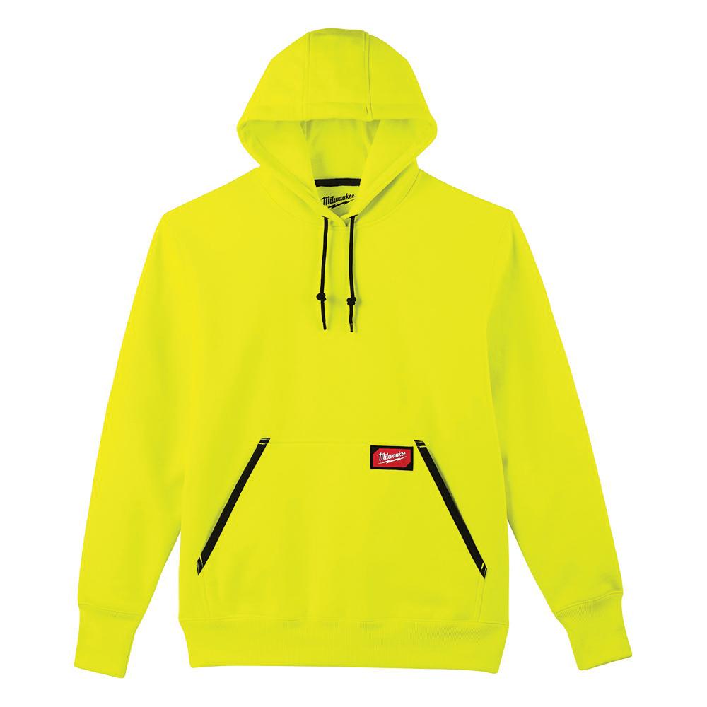MILWAUKEE Milwaukee 350HV-3X Heavy Duty Pullover Hoodie - Hi Vis 3X