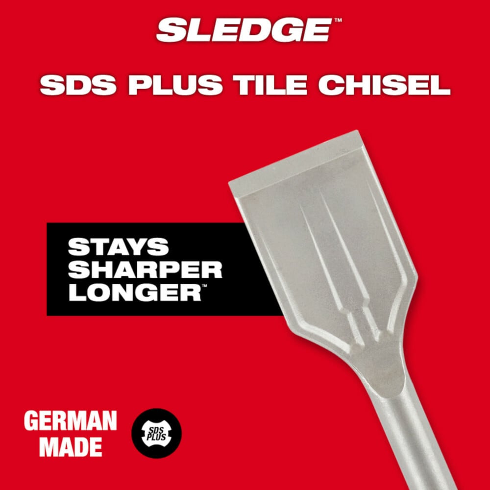 MILWAUKEE Milwaukee 48-62-6030 SDS-Plus Sledge 1-7/8 Tile Chisel