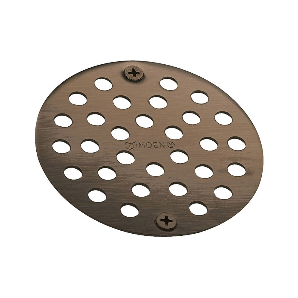 MOEN Moen 102763ORB Kingsley 4 In. Brass Drain Cover in Oil Rubbed Bronze