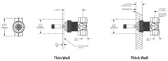 MOEN Moen S3600 Volume Control Valve 3/4 IPS