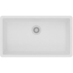 ELKAY Elkay ELGRU13322WH0 Quartz Classic 33 x 18-7/16 No Hole Undermount Sink White
