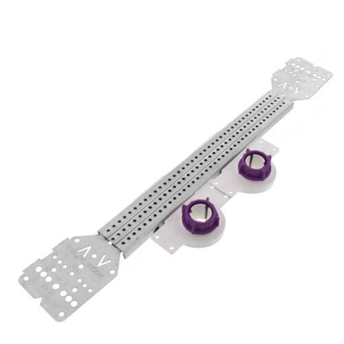 HOLDRITE Holdrite SB3-7312 Stout Bracket for Toilet/Sinks, Pre-Assembled Kit, 1/2 in CTS Pipe