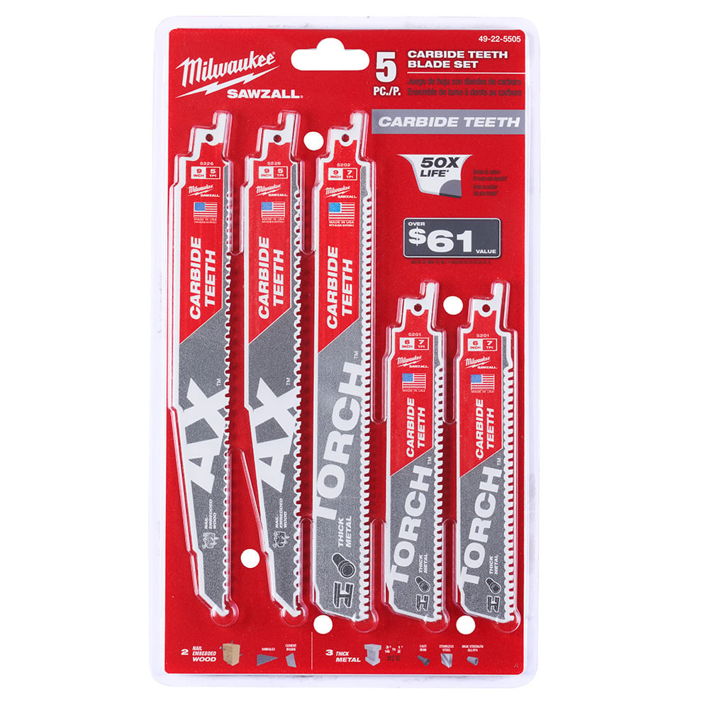 MILWAUKEE 49-22-5505 SAW BLADES