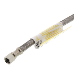 Fluidmaster 12IM96 NoBurst® Fluidmaster 96 in. Braided Stainless Icemaker Connector in Stainless Steel