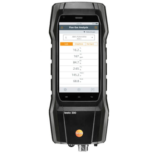 TESTO Testo 0564-3002-83 Combustion Analyzer - Smoke Edition