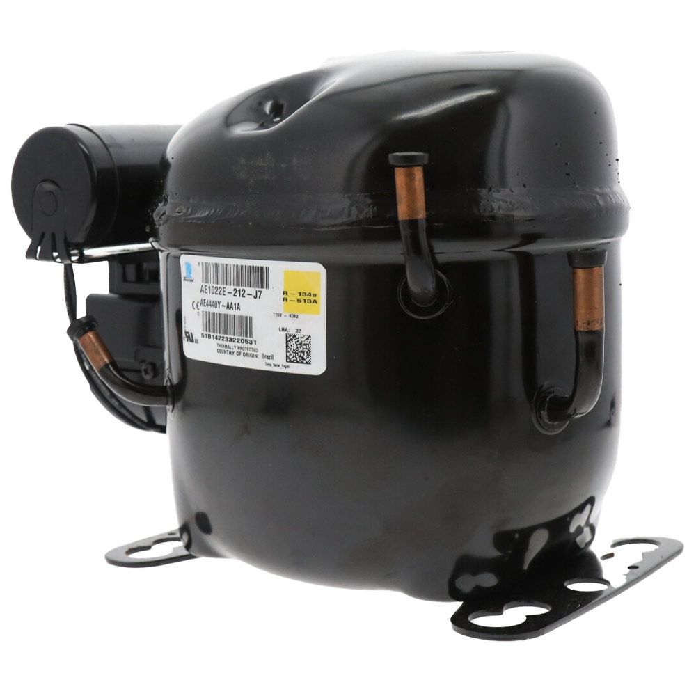 TECUMSEH Tecumseh AE1022E-212-J7 AE2 Series Reciprocating Compressor 4350 Btu/hr Nominal