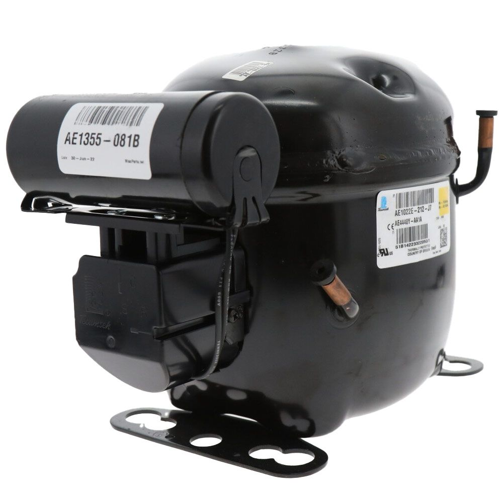 TECUMSEH Tecumseh AE1022E-212-J7 AE2 Series Reciprocating Compressor 4350 Btu/hr Nominal