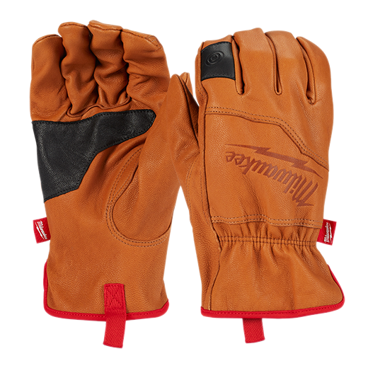 MILWAUKEE Milwaukee 48-73-0012 Goatskin Leather Gloves - Large - 48-73-0012