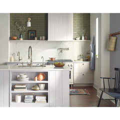 MOEN Moen S73104NL Weymouth Single Handle Pull Down Kitchen Faucet in Polished Nickel
