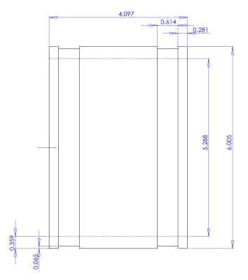 FERNCO Fernco 1001-44 4 x 4 Flexible Coupling Clay to Clay