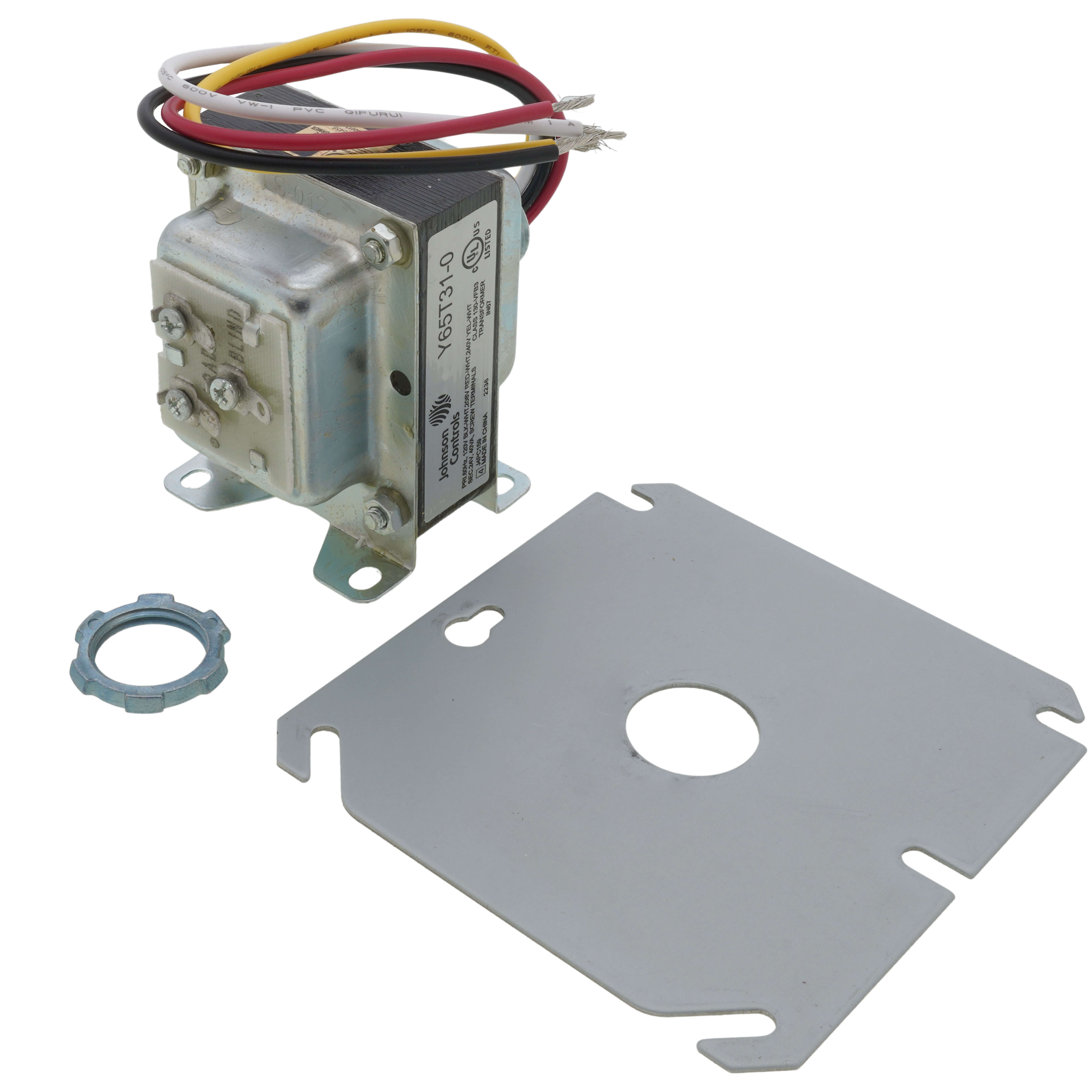 JOHNSON CONTROLS Johnson Controls Y65T31-0 Transformer UL Class 2 120/208/240VAC Primary 24VAC Secondary 40VA