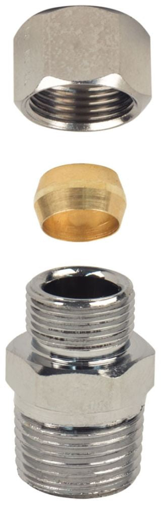 BRASSCRAFT BrassCraft 11X C Adapter Male Compression 3/8 in Lead Free
