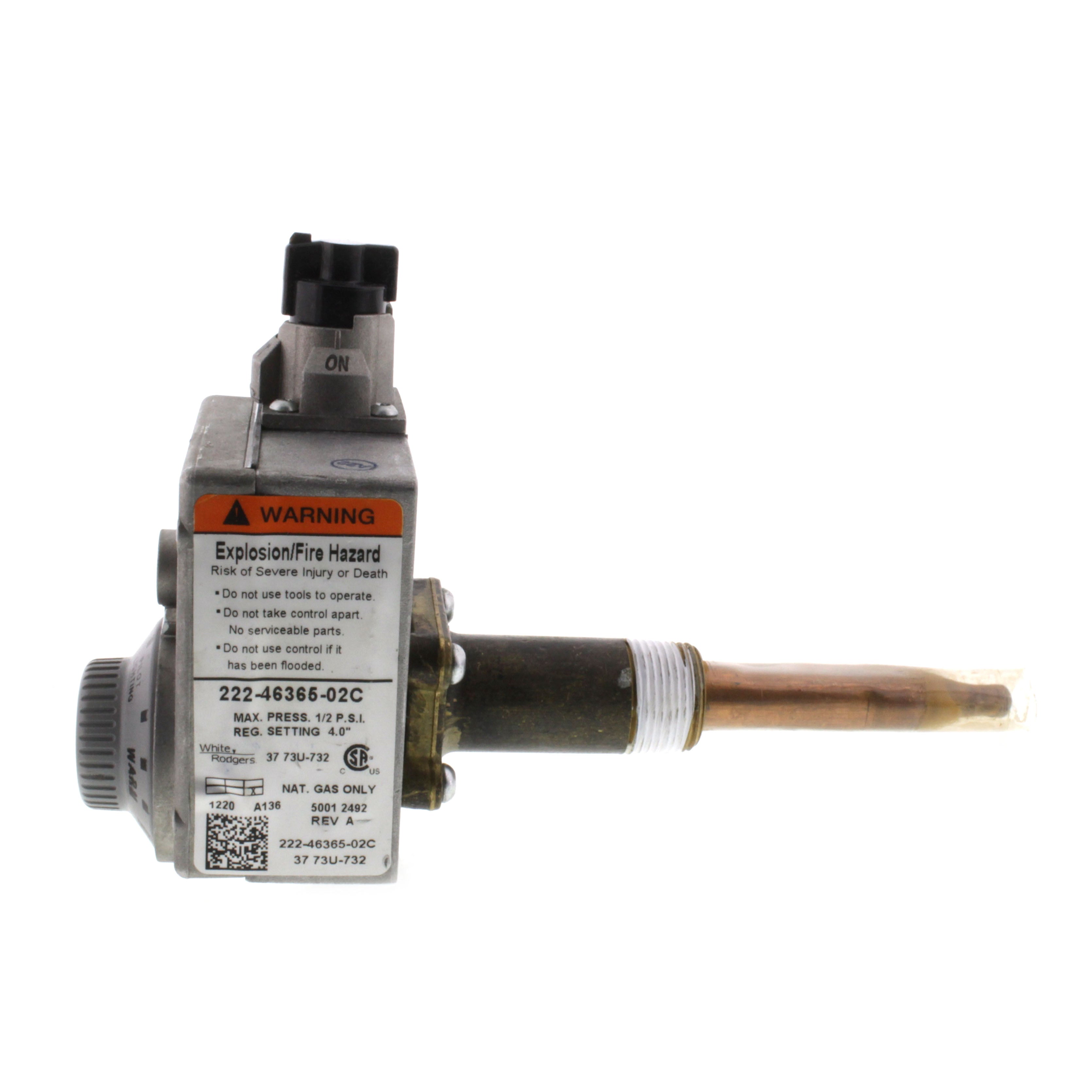 BRADFORD WHITE 415-46365-02 GAS VALVES