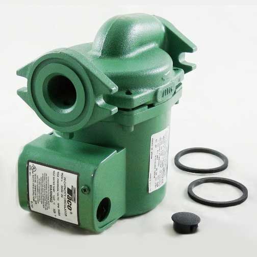 TACO Taco 2400-20-3P Cast Iron 2400 Series Circulator Pump, 1/6 HP