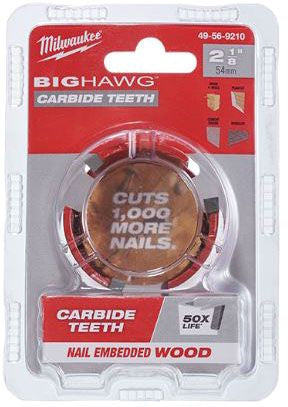 MILWAUKEE Milwaukee 49-56-9210 Big Hawg with Carbide Teeth 2-1/8 inch Hole Saw