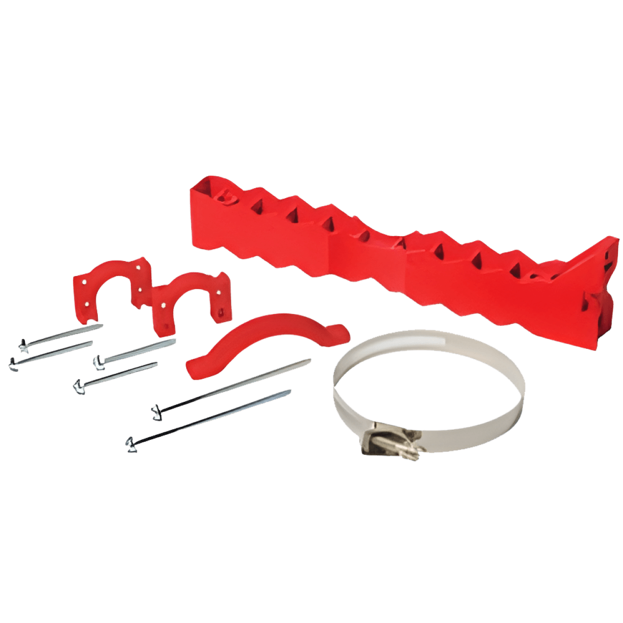 SIOUX CHIEF Sioux Chief 572-20 PipeTitan 11 x 1-5/8 x 2-1/2 in. 190 lb. 300 Stainless Steel Band, ABS and Polyethylene Strap Bracket Kit