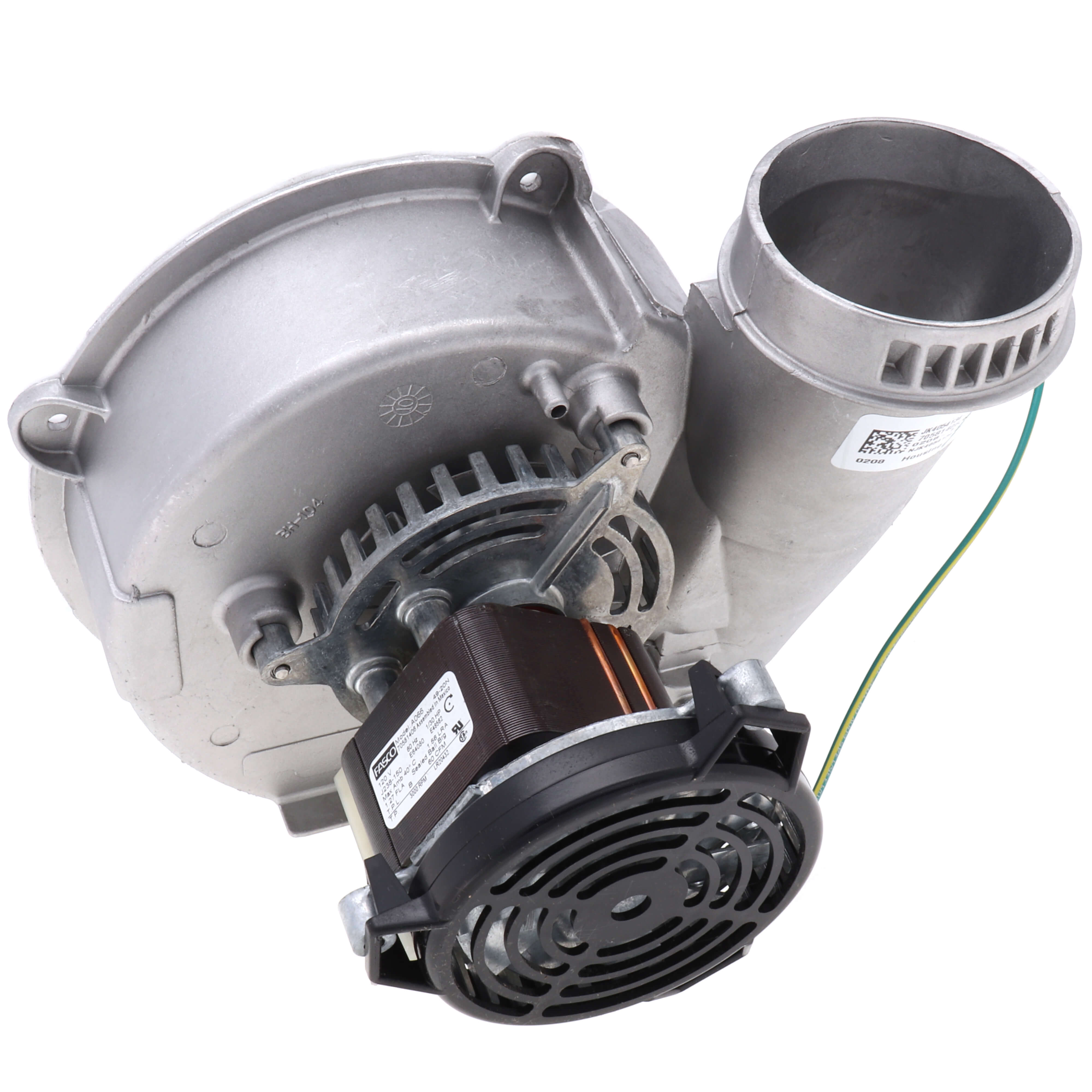 GENTEQ MOTORS Fasco A066 Draft Inducer Blower Motor 1/30 HP 3000 RPM 120 VAC
