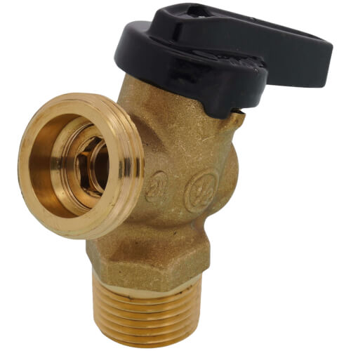 LEGEND VALVE Legend Valve 107-543 Ball Valve 1/2 MNPT Brass Boiler Drain R670