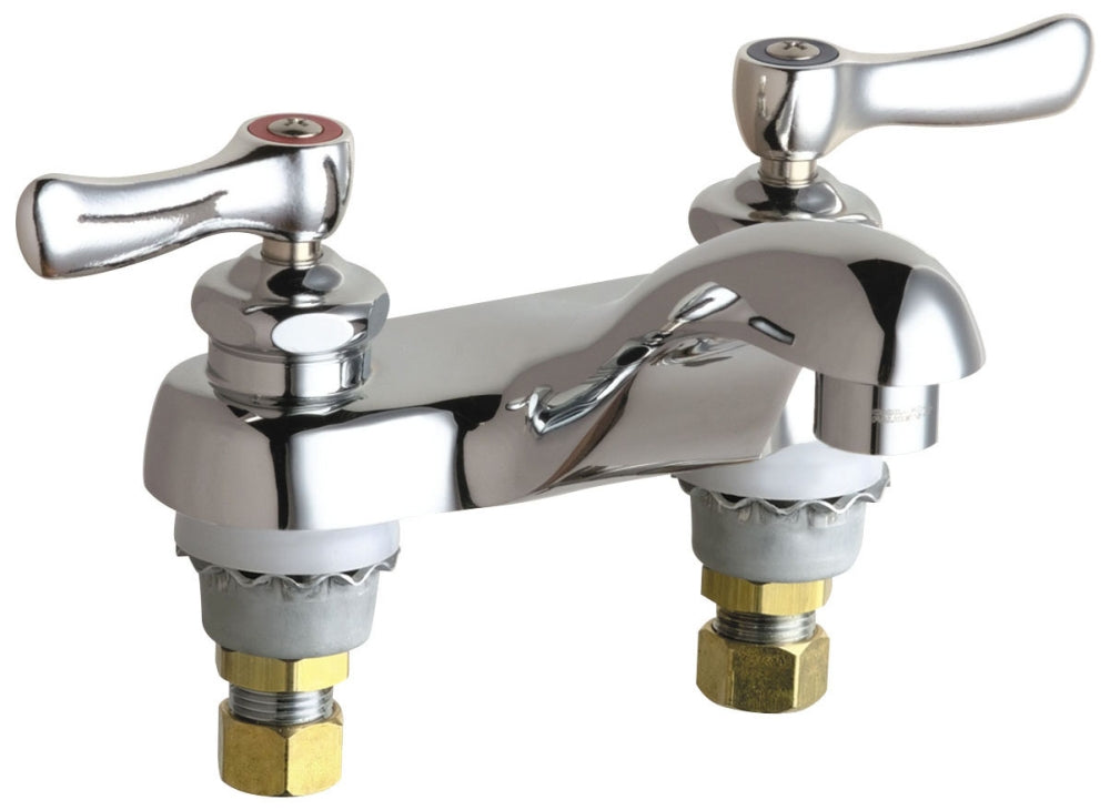 CHICAGO FAUCETS Chicago Faucets 802-VABCP Lavatory Faucet 2-Handle Deck Mount 802-VABCP
