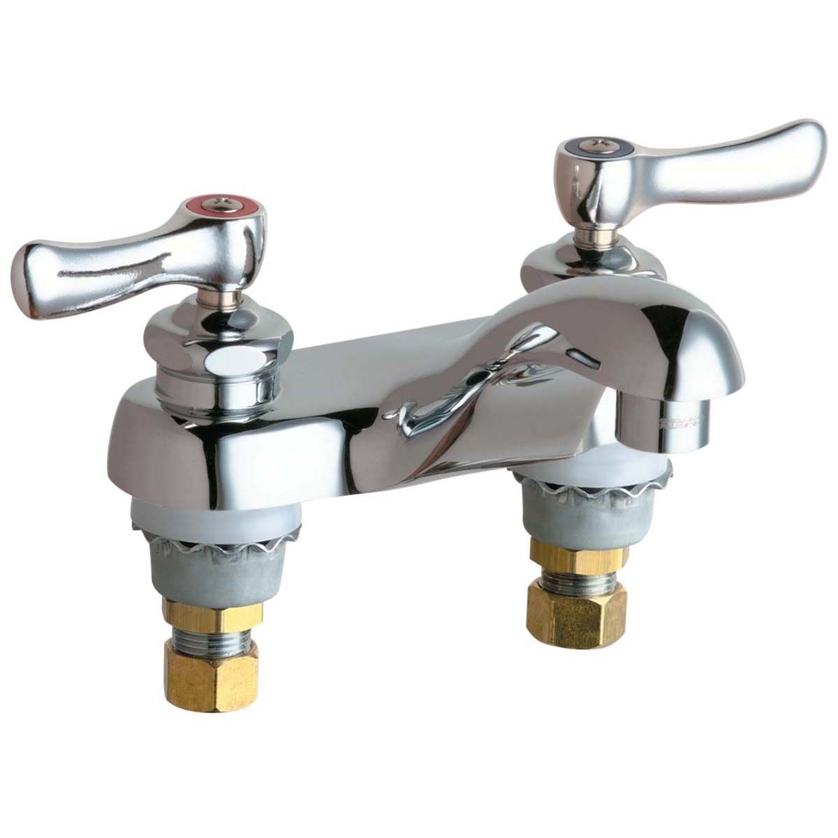 CHICAGO FAUCETS Chicago Faucets 802-VABCP Lavatory Faucet 2-Handle Deck Mount 802-VABCP
