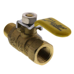 Apollo Valves 94MBV02 1/4 FNPT x MNPT Forged Brass Full Port Mini Ball Valve