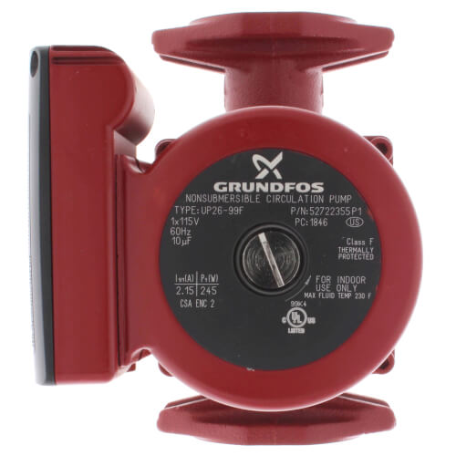 LAARS Laars 2400-386 UP26-99F Circulator Pump 1/6 HP 115 volt