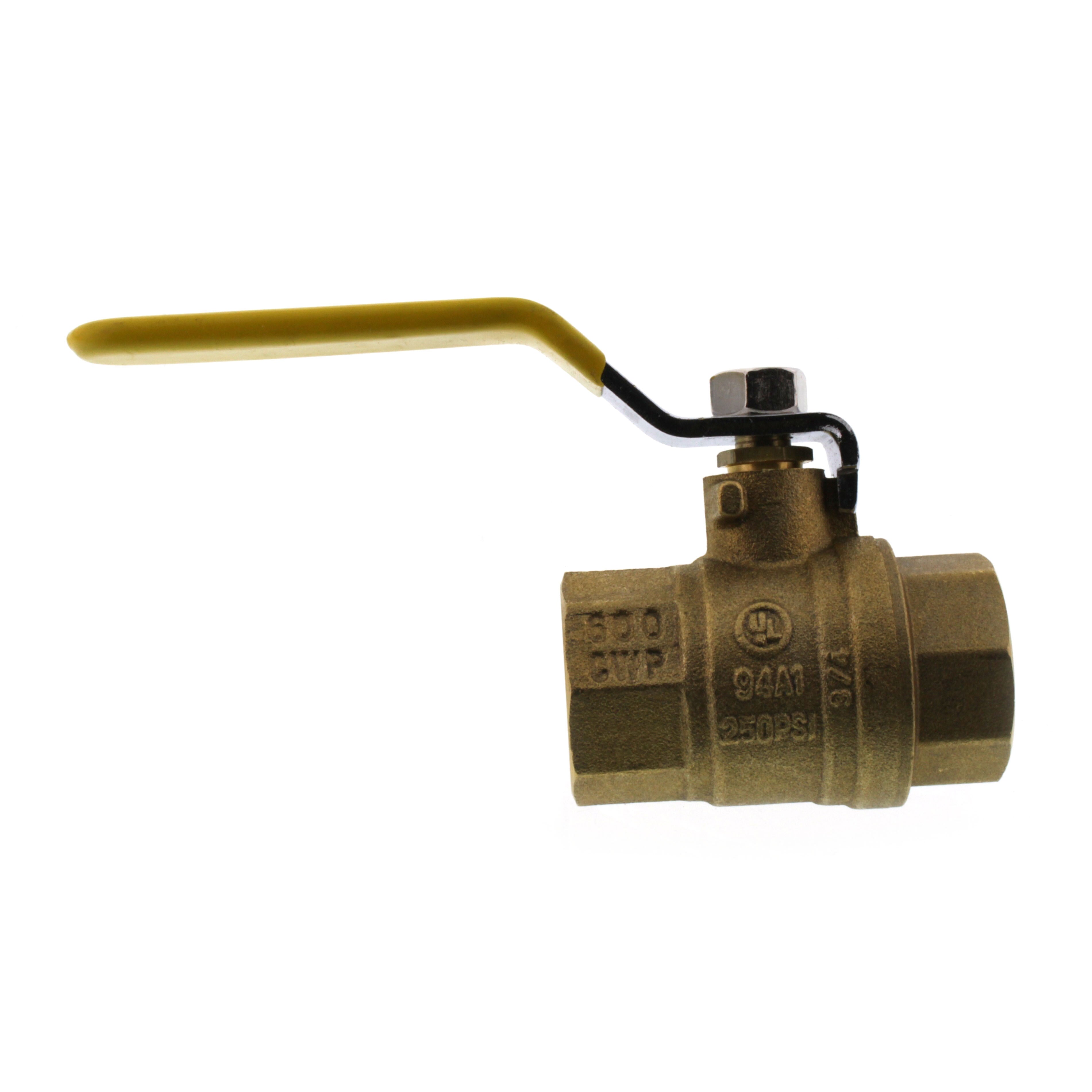 APOLLO VALVES Apollo Valves 94A10401 3/4 in. Forged Brass Full Port NPT 600# Ball Valve
