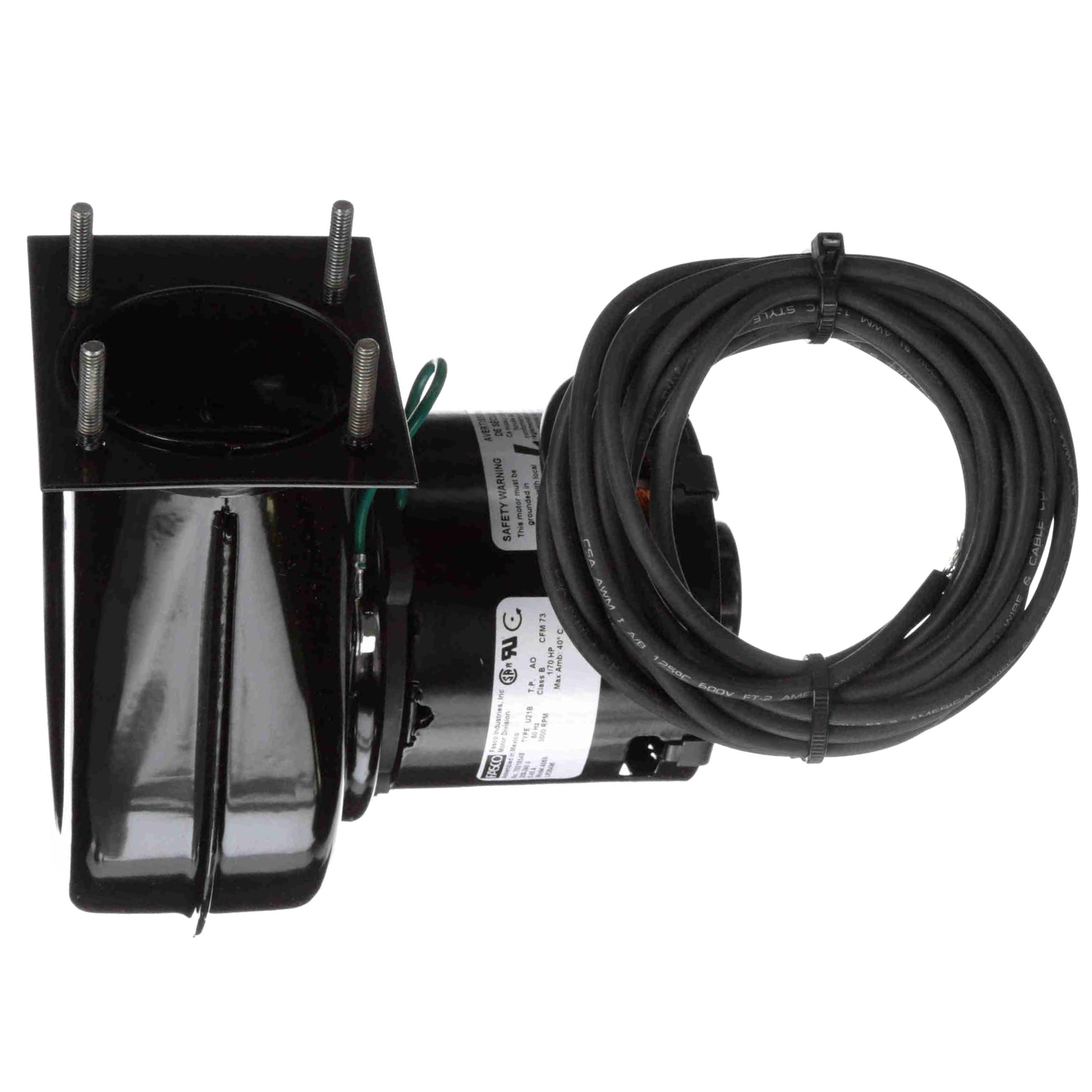 GENTEQ MOTORS Fasco A069 Blower Motor 1-Speed 3000 RPM 69 CFM Trane Blower Motor (208/230V)