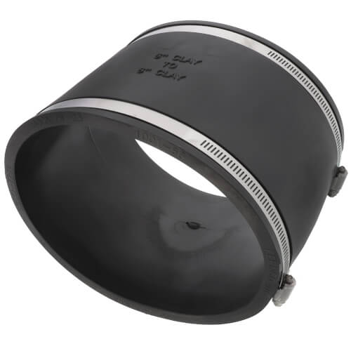 FERNCO Fernco 1001-66 6 x 6 Flexible Coupling Clay to Clay