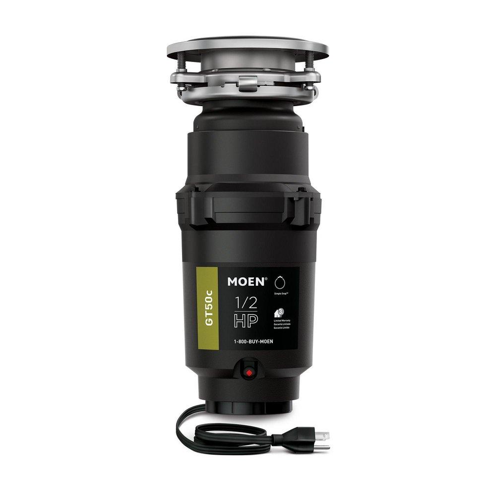MOEN Moen GXB75C GX Series 3/4 HP 2700 RPM Garbage Disposal in Black