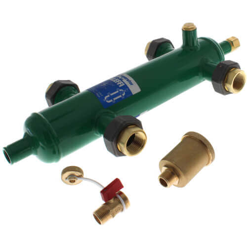 CALEFFI Caleffi 548007A Hydroseparator 1-1/4 NPT Union