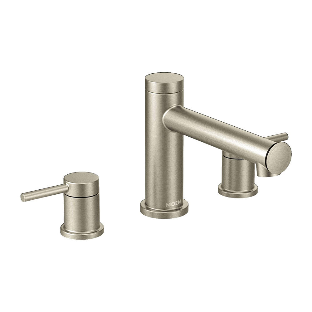 MOEN Moen T393BN Align Two Handle Roman Tub Faucet in Brushed Nickel