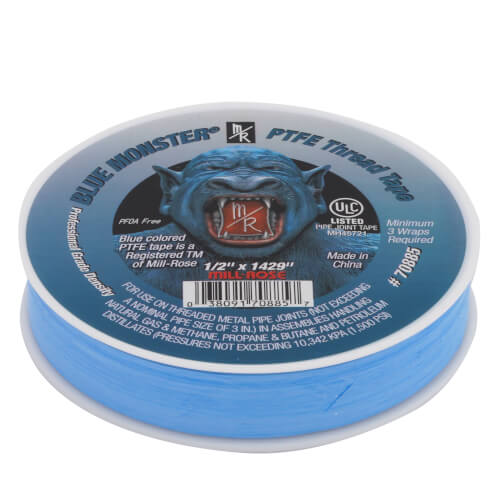 BLUE MONSTER Blue Monster 70885 1/2 x 1429 PTFE Thread Seal Tape