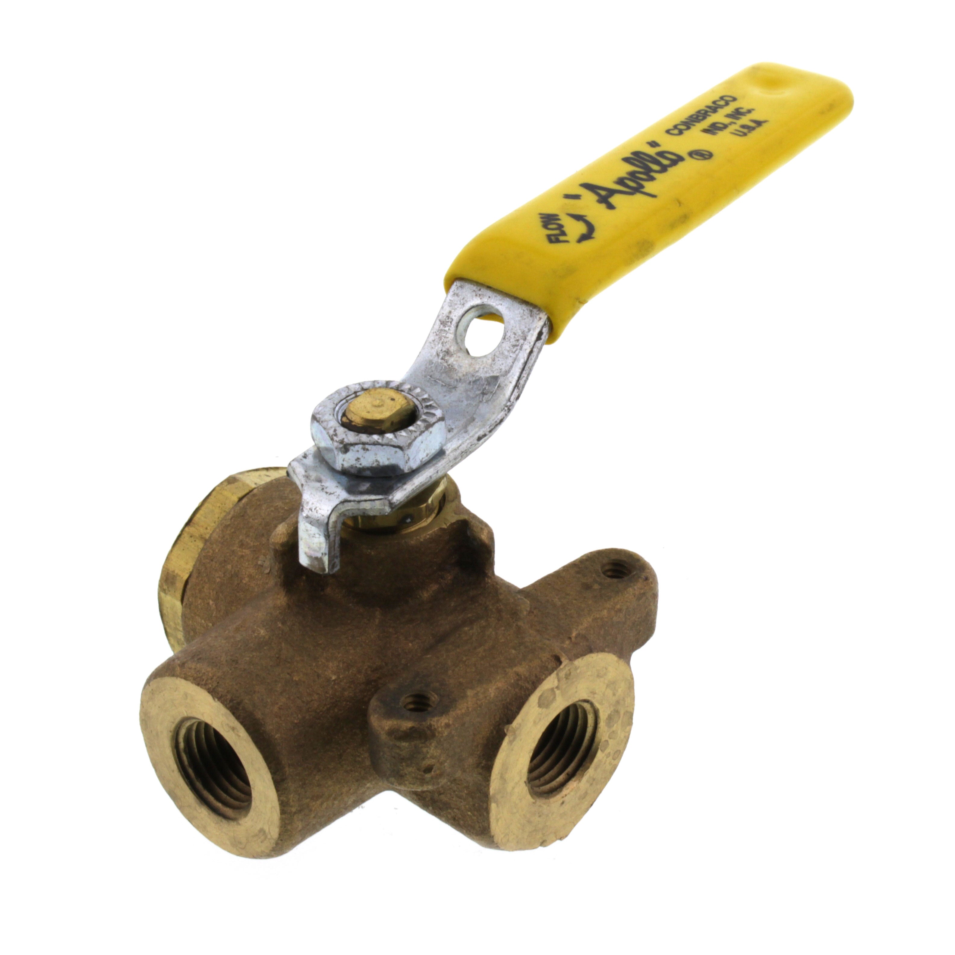 APOLLO VALVES Apollo Valves 7060101 70-600 Series 1/4 in. Bronze Full Port FNPT 400# Ball Valve