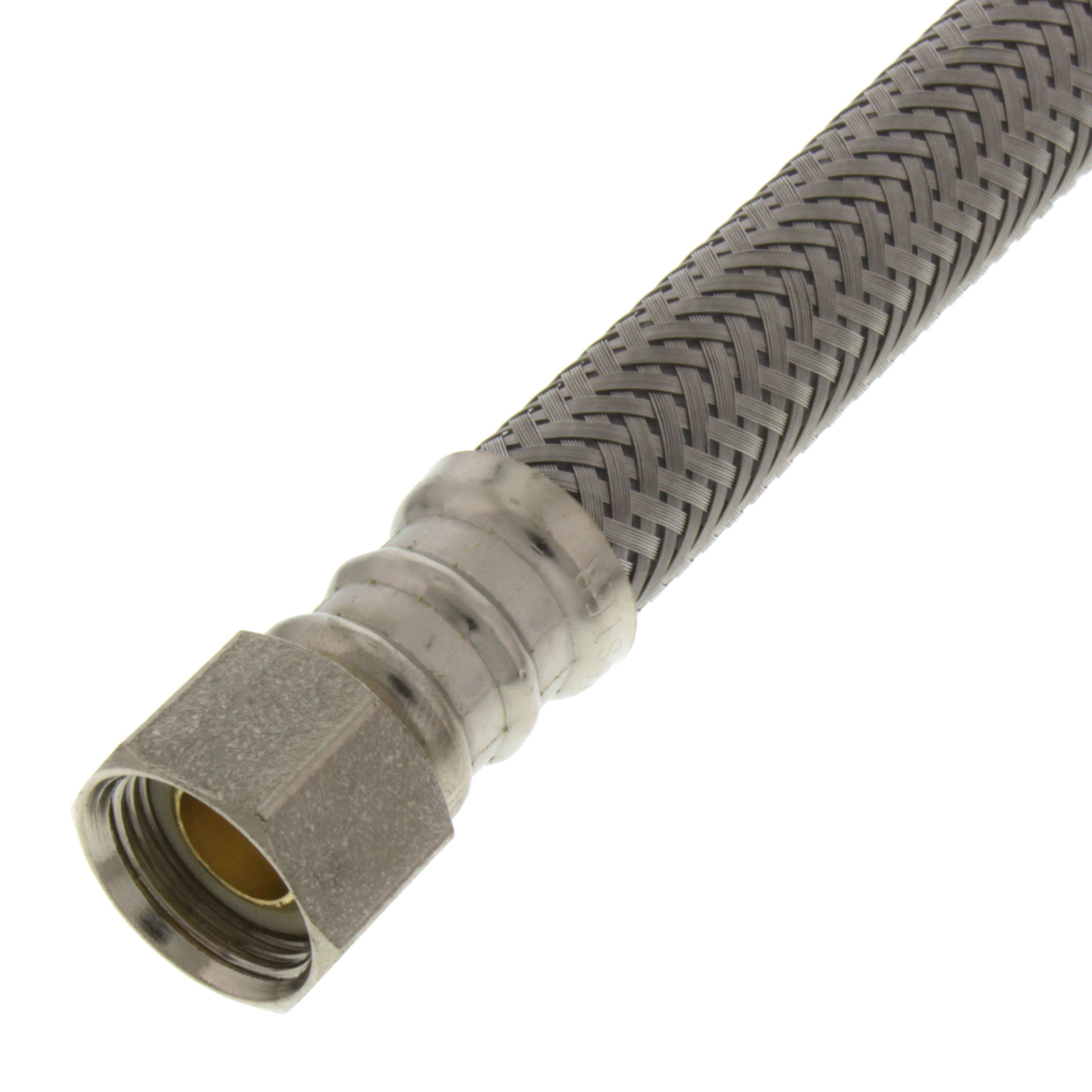FLUIDMASTER Fluidmaster PRO8F12 CONN FCT 3/8 IN COMP X OD CU TB 12 IN L