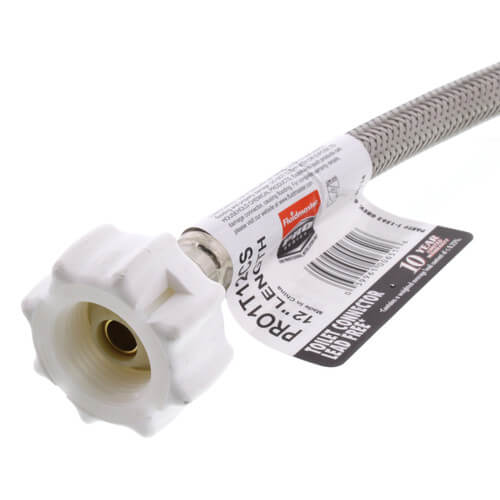 FLUIDMASTER Fluidmaster PRO1T12CS Pro Series 3/8 in x 7/8 in Toilet Flexible Water Connector