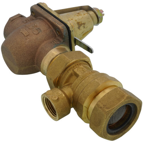 TACO Taco 3493-075-BT1 3/4 Brass Combination Boiler Feed Valve & Backflow NPT x NPT