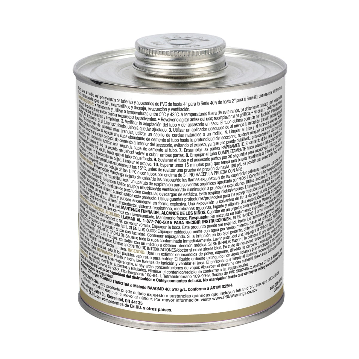 OATEY Oatey 31015 PVC Regular Body Clear Cement 32 oz.