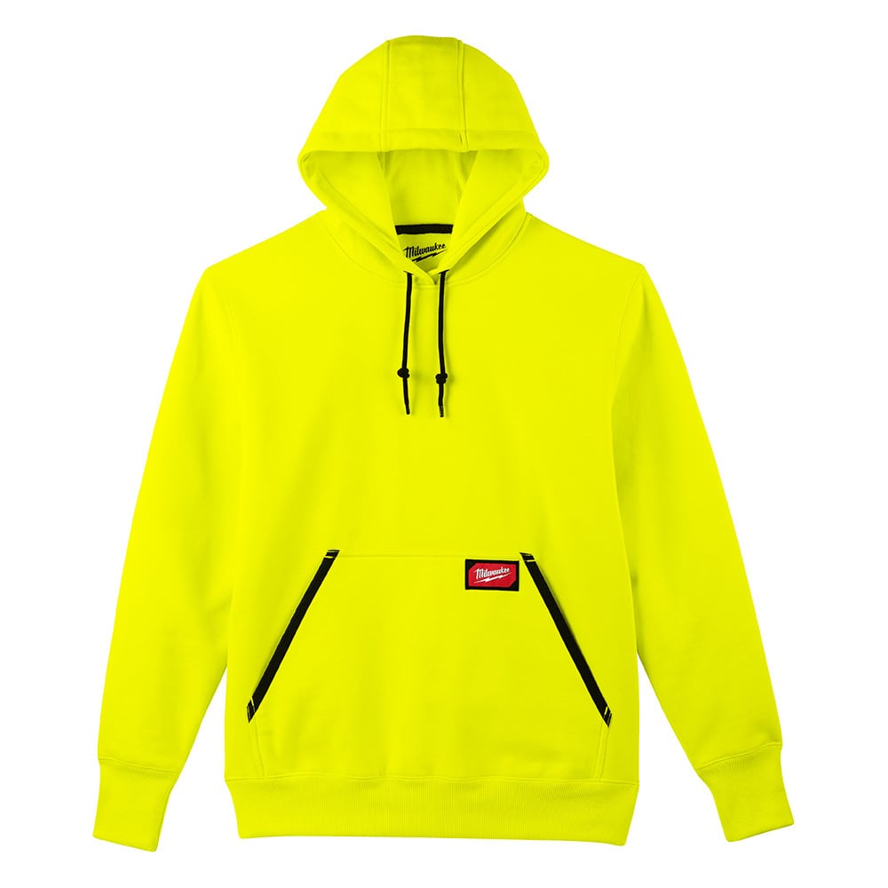 MILWAUKEE Milwaukee 350HV-M Heavy Duty Pullover Hoodie - Hi Vis M