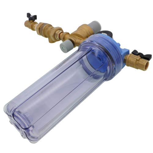 CALEFFI Caleffi NA573022 Autofill Combo 1/2 NPT w/Filter & Gauge