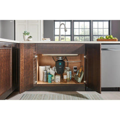 MOEN Moen EXL100C 1 HP Continuous Feed Garbage Disposal with Pre-Installed Power Cord and SoundSHIELD Technology