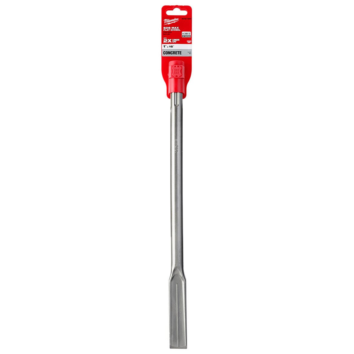 MILWAUKEE Milwaukee 48-62-4252 SDS MAX SLEDGE 1 X 16 Flat Chisel