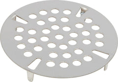 Chicago Faucets 1366-005JKNF 3-1/2 in. Flat Drain Plate Strainer